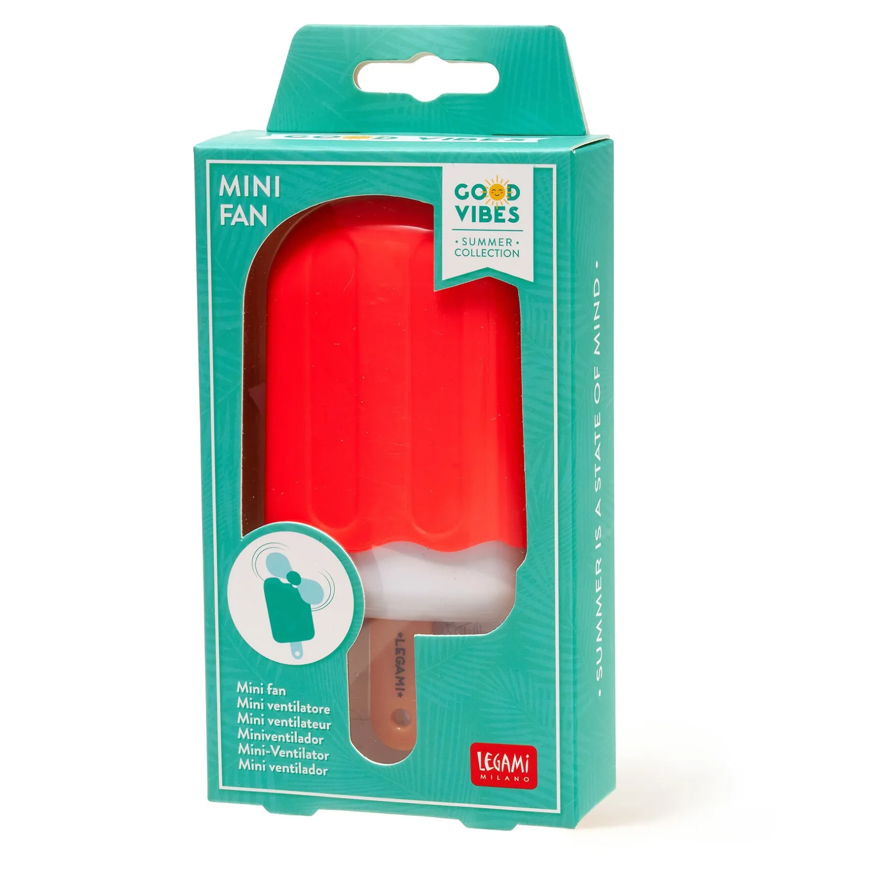 Legami Strandzubehör*Tragbarer Mini-Ventilator - Mini Fan