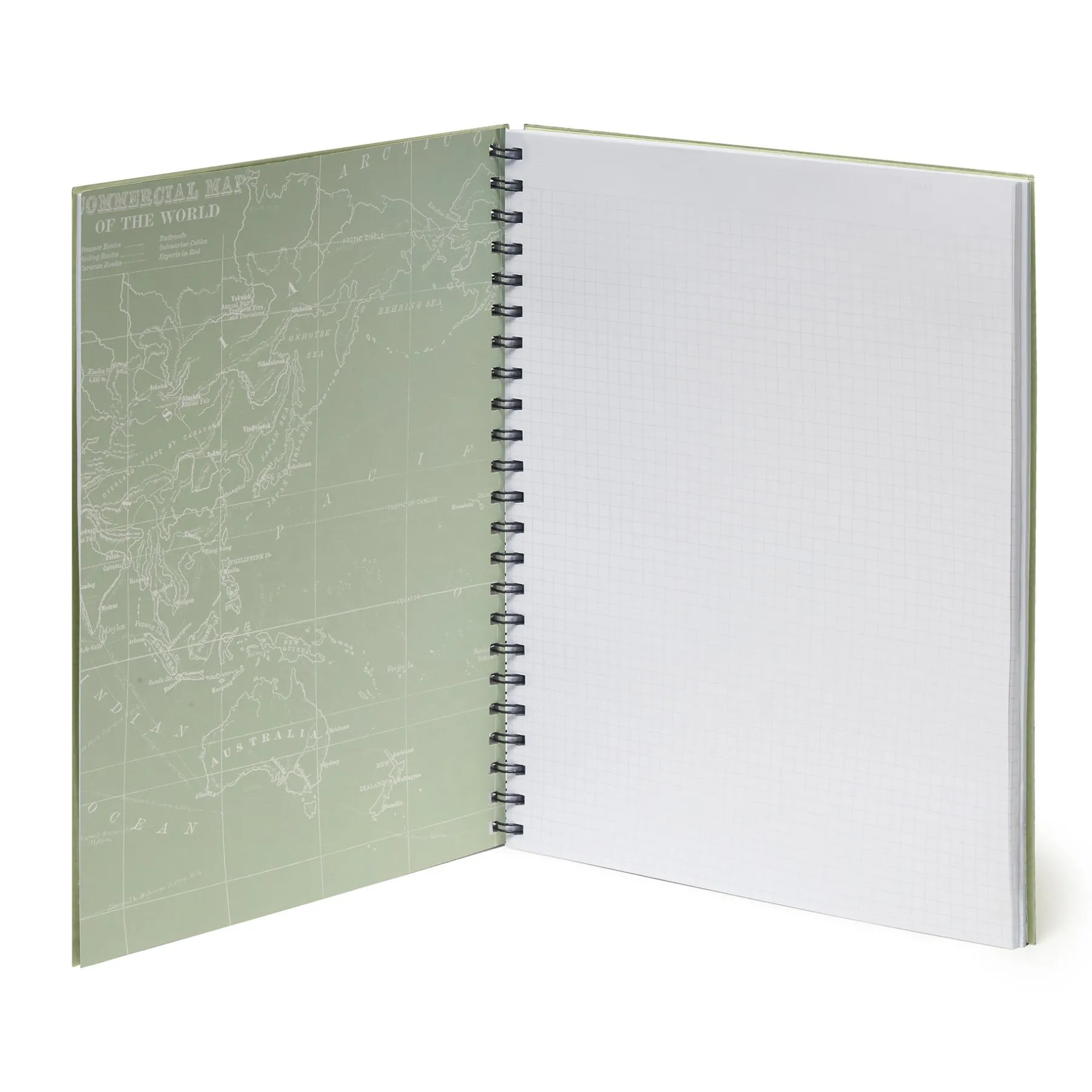 Legami 3-In-1-Hefte*Trio - 3-in-1-Notizbuch mit Spiralbindung - Maxi - A4-Format