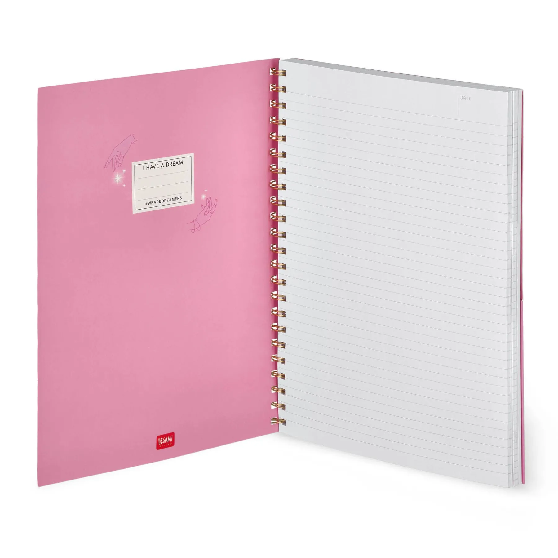 Legami 3-In-1-Hefte*Trio - 3-in-1-Notizbuch mit Spiralbindung - Maxi - A4-Format