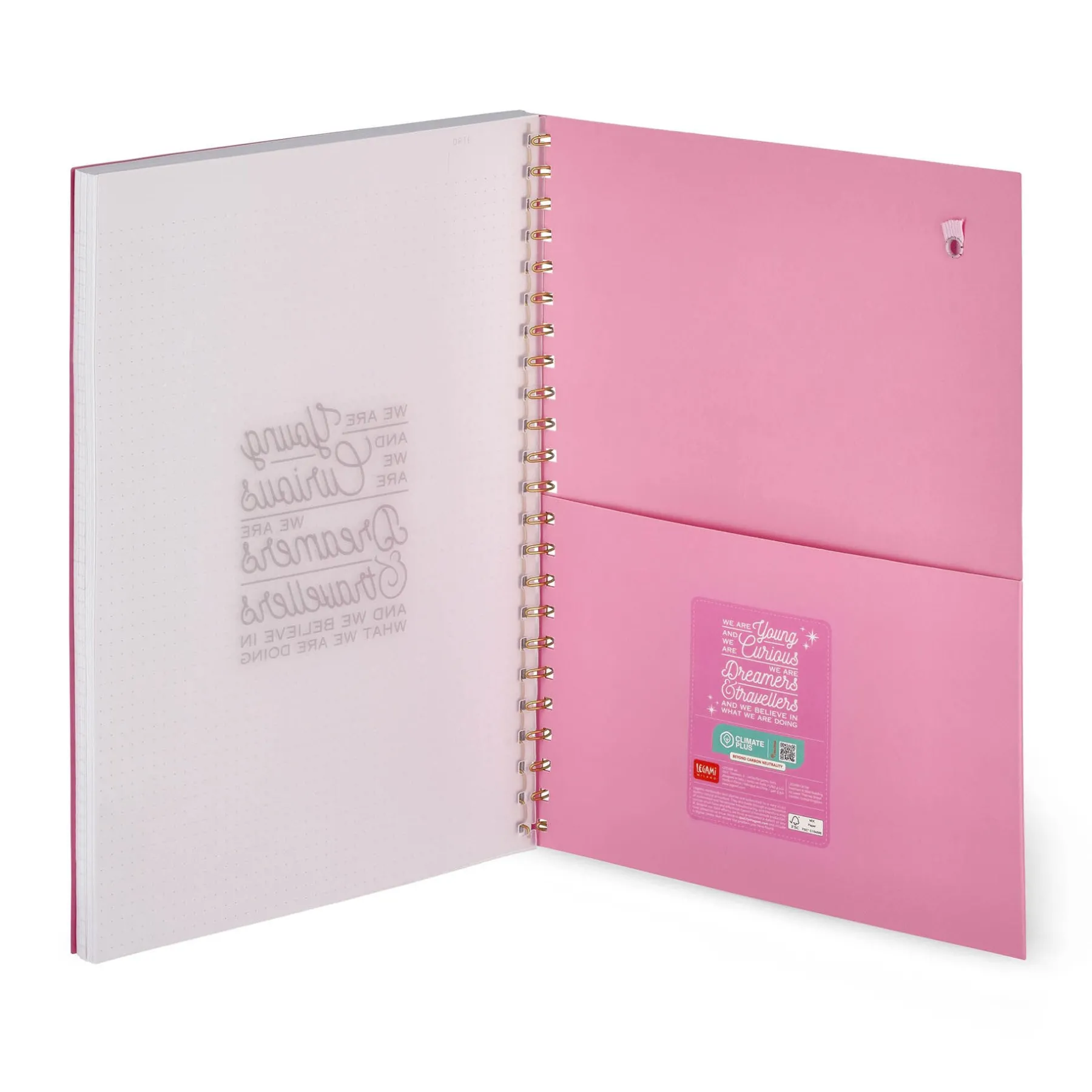 Legami 3-In-1-Hefte*Trio - 3-in-1-Notizbuch mit Spiralbindung - Maxi - A4-Format