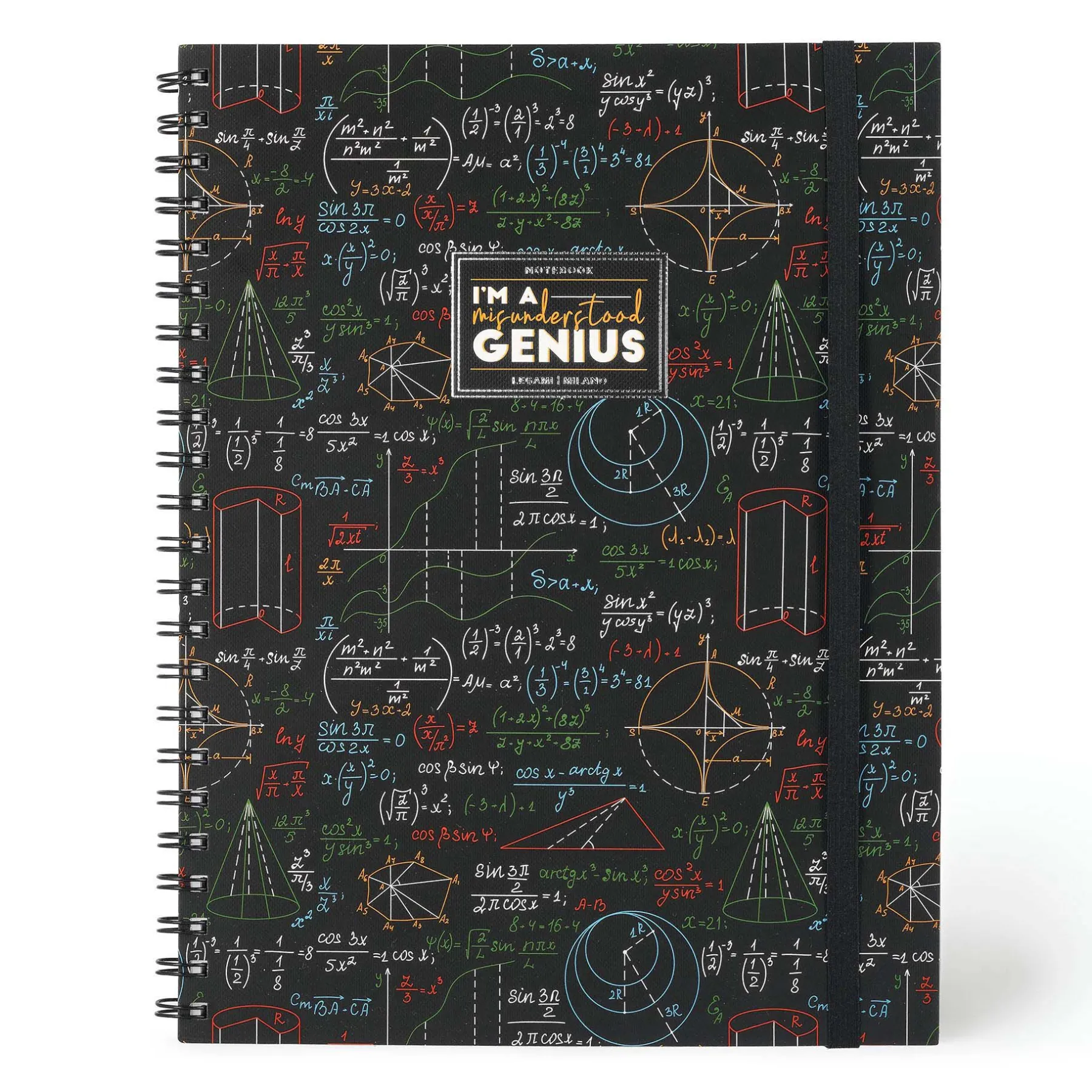 Legami 3-In-1-Hefte*Trio - 3-in-1-Notizbuch mit Spiralbindung - Maxi - A4-Format