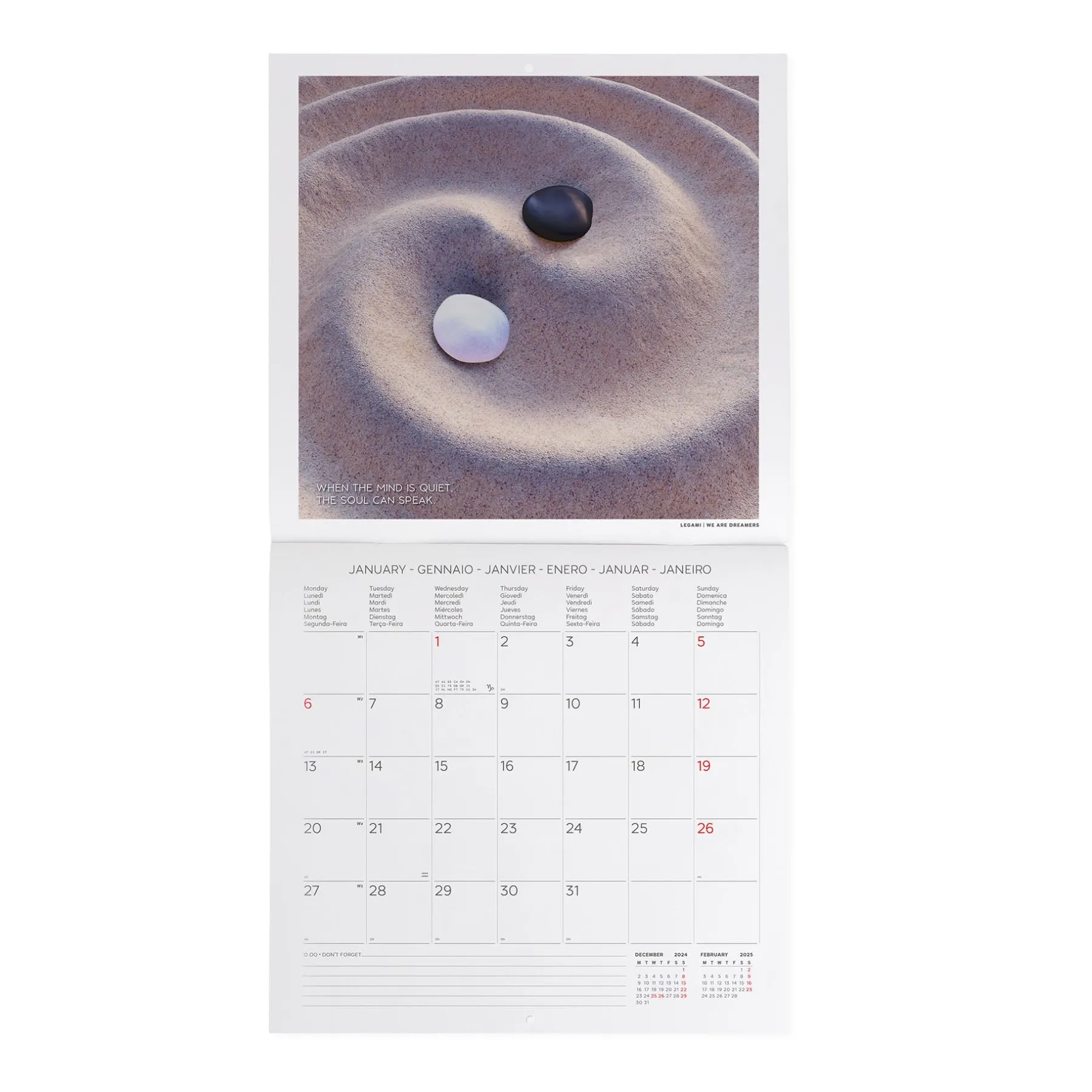 Legami Wandkalender*Wandkalender 2025 - 30 x 29 cm