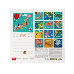 Legami Wandkalender*Wandkalender 2025 - 30 x 29 cm