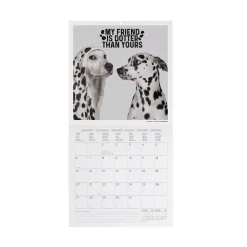 Legami Wandkalender*Wandkalender 2025 - 18 x 18 cm