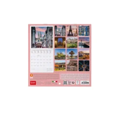Legami Wandkalender*Wandkalender 2025 - 18 x 18 cm