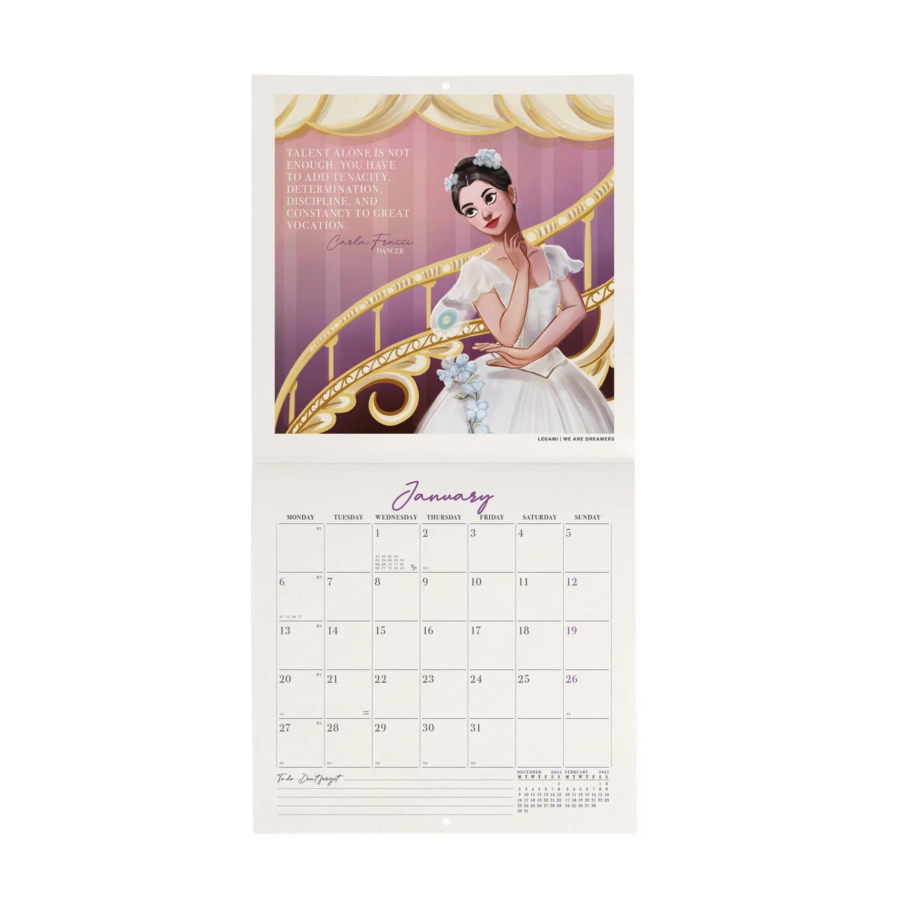Legami Wandkalender*Wandkalender 2025 - 18 x 18 cm