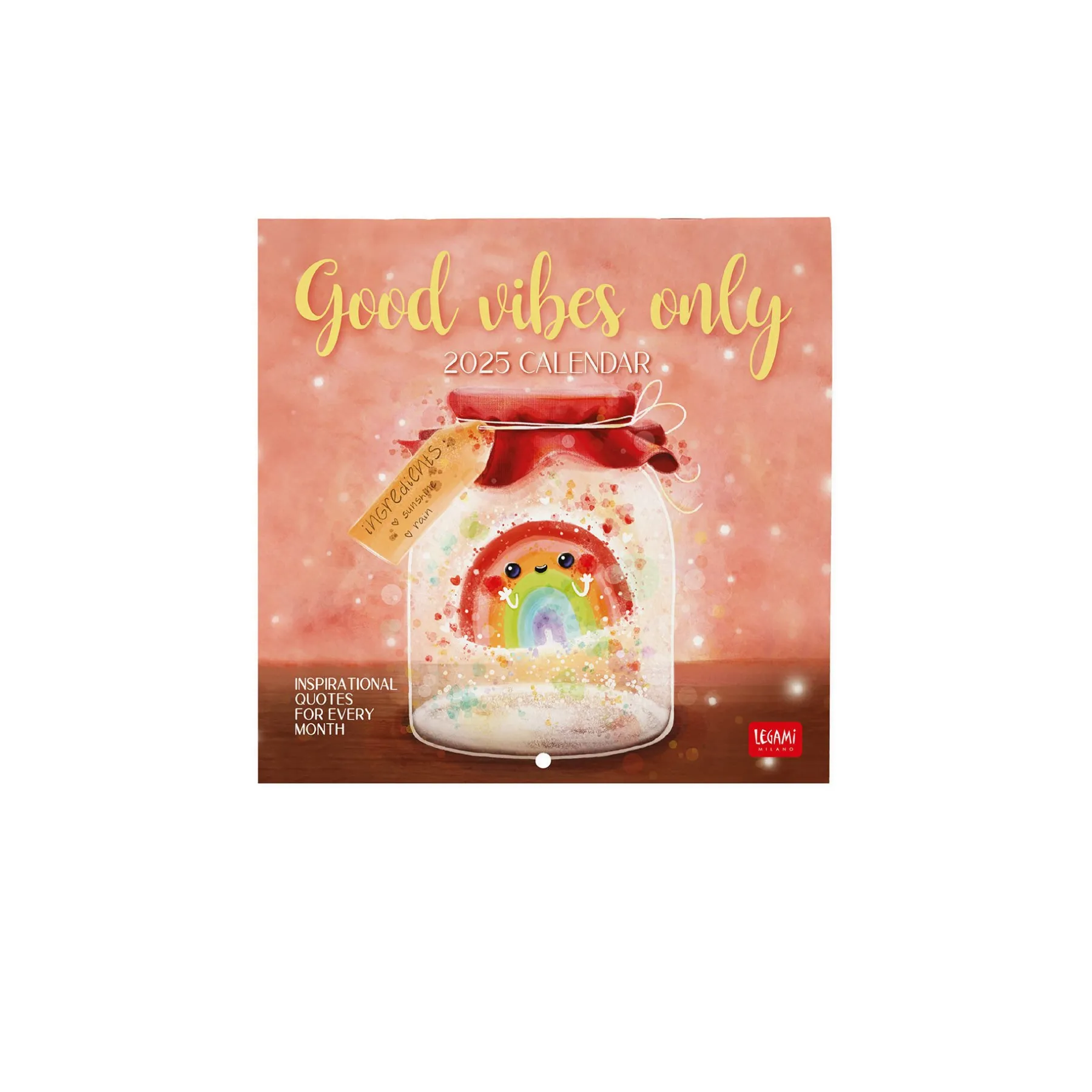 Legami Wandkalender*Wandkalender 2025 - 18 x 18 cm
