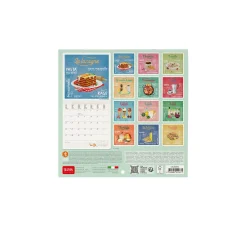 Legami Wandkalender*Wandkalender 2025 - 18 x 18 cm