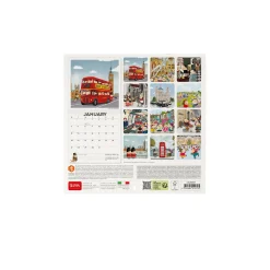 Legami Wandkalender*Wandkalender 2025 - 18 x 18 cm