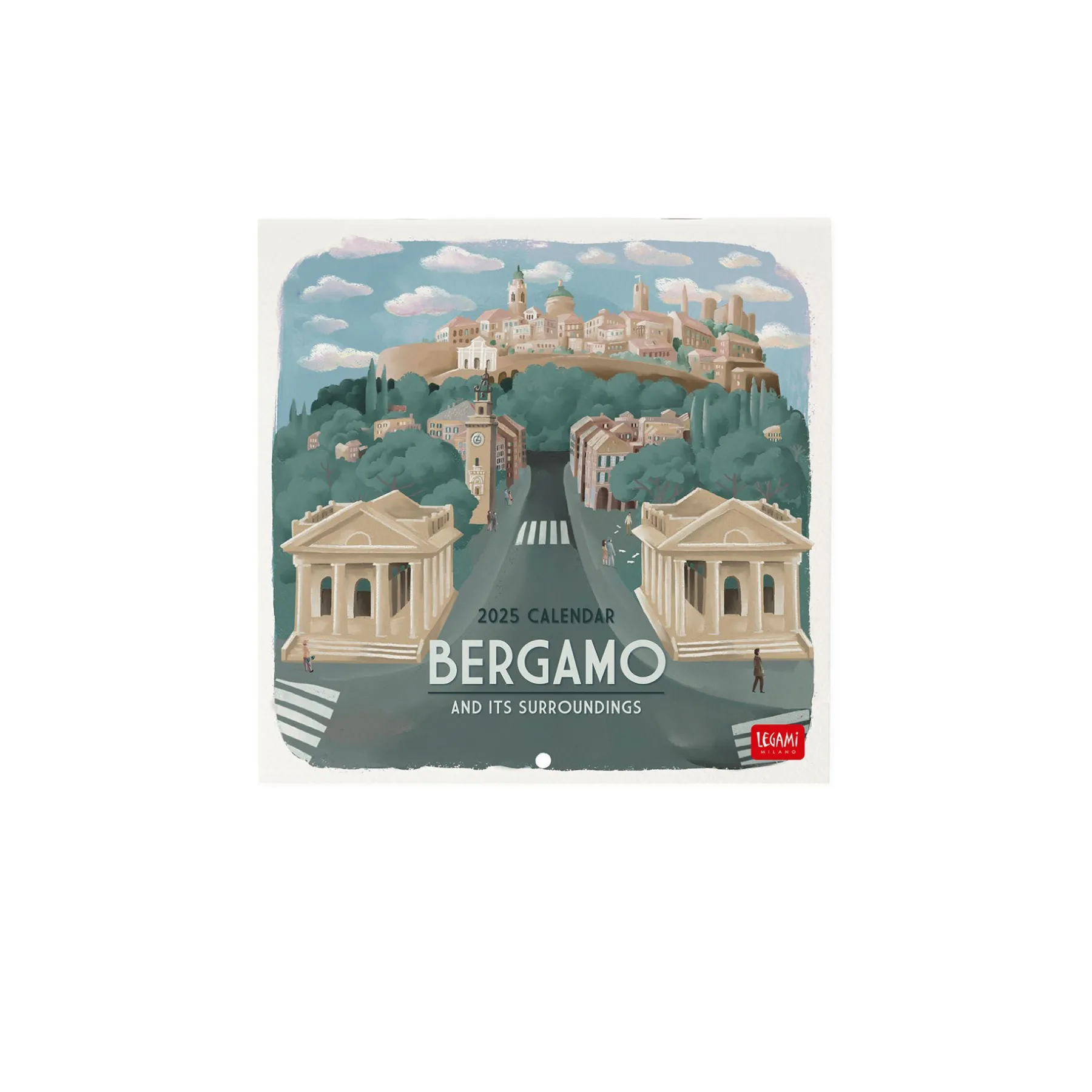 Legami Wandkalender*Wandkalender 2025 - 18 x 18 cm