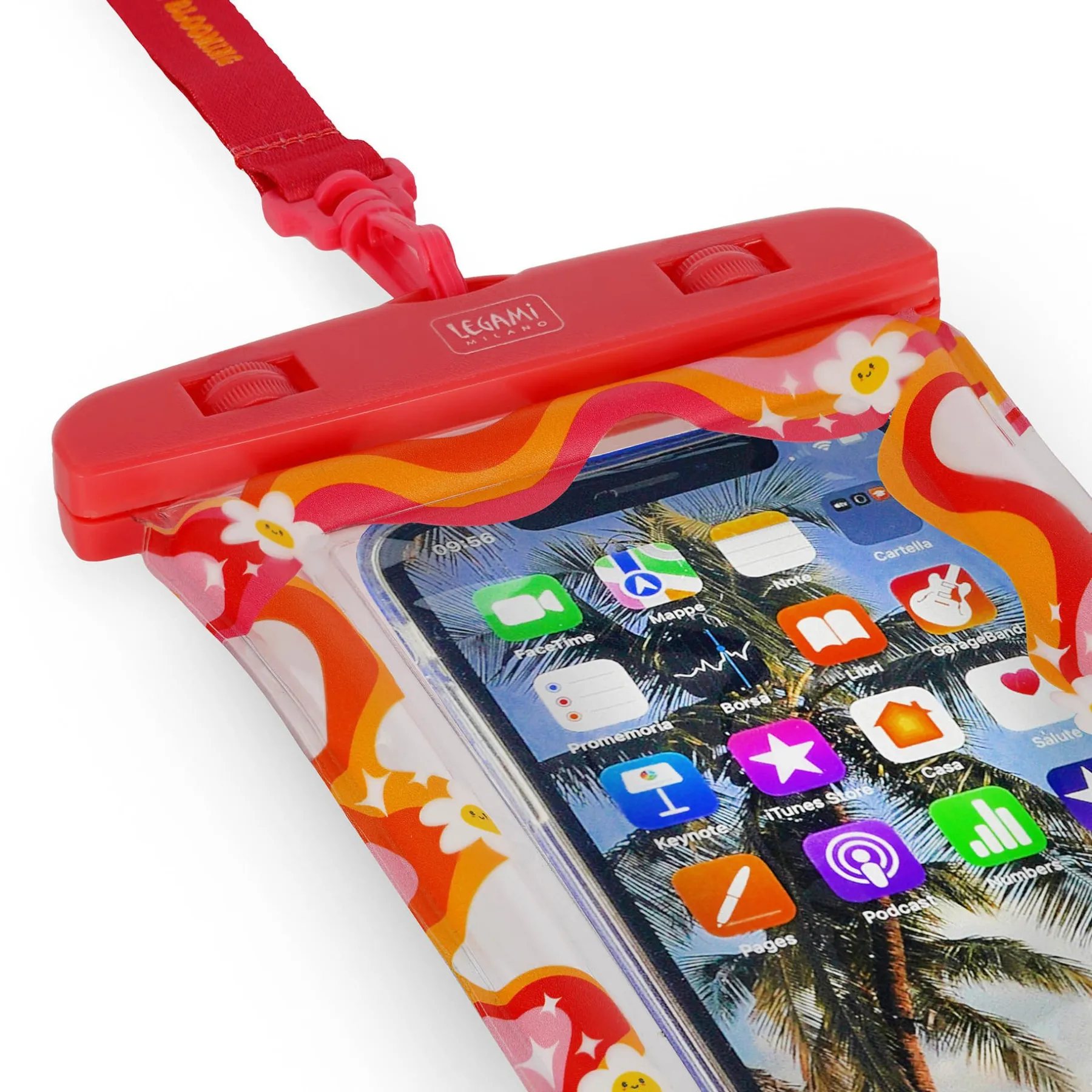Legami Zubehör Für Smartphone, Pc, Tablet|Strandzubehör*Wasserdichte Schwimmende Schutzhülle für Smartphones - Floating Waterproof Smartphone Pouch