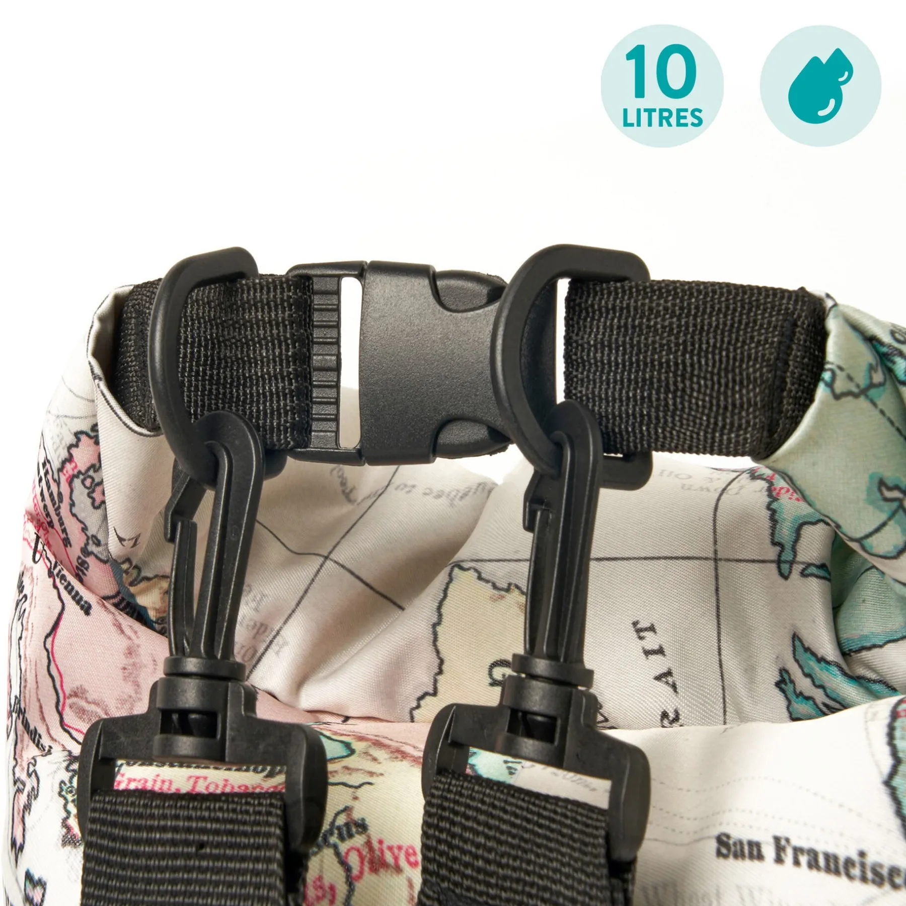 Legami Strandzubehör|Taschen*Wasserdichter Beutel - 10 Liter - Dry Bag