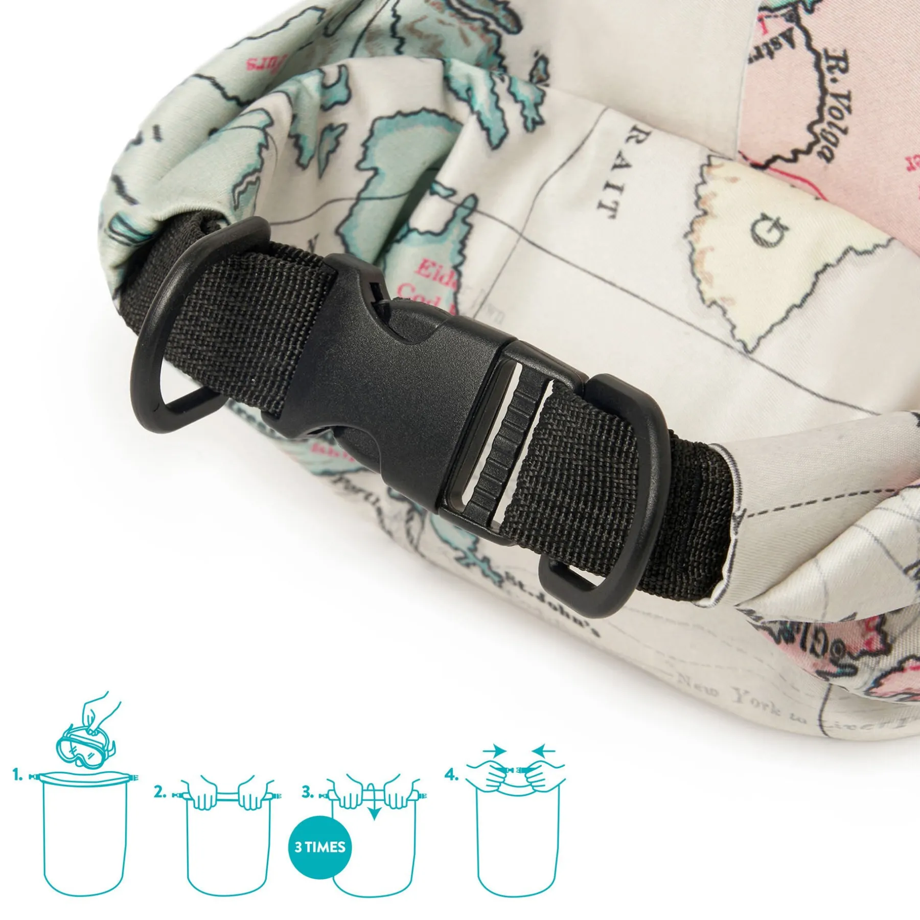 Legami Strandzubehör|Taschen*Wasserdichter Beutel - 10 Liter - Dry Bag
