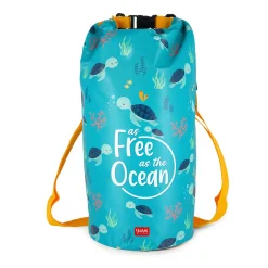 Legami Strandzubehör|Taschen*Wasserdichter Beutel - 10 Liter - Good Vibes