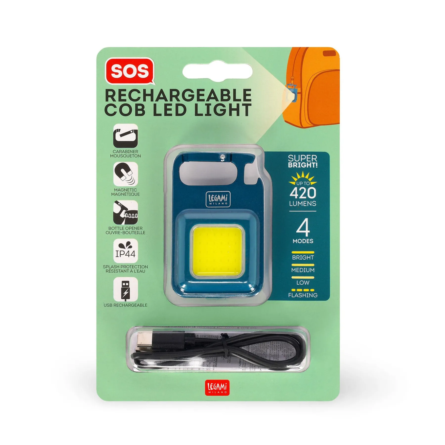 Legami Weitere Accessoires*Wiederaufladbare COB-LED-Leuchte